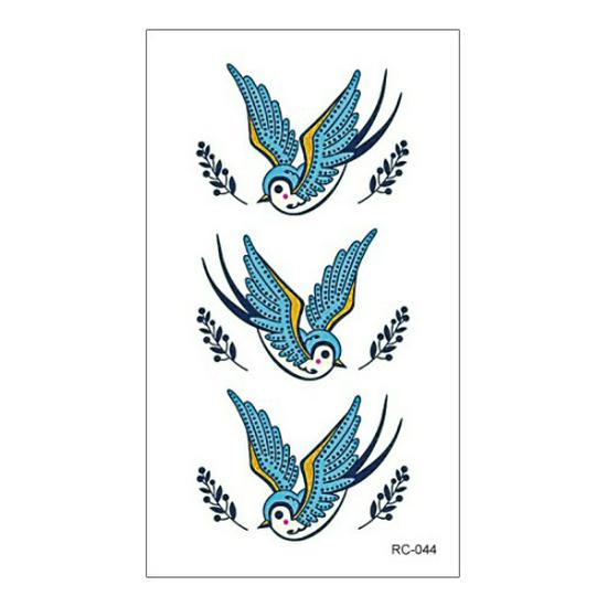 Waterproof Color Tattoo Stickers for All Ages
