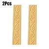 2Pcs 2.3m Waterproof Wall Stickers Self Adhesive Door Frame Stickers Durable Wall Strips