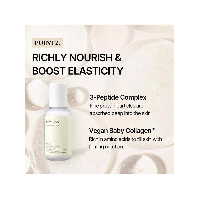 Mixsoon Soybean Milk Serum - Bean Essence No.2 Nourishing Serum, Korean Skincare For Glass Skin - (50ml)