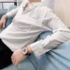 Men S Loose Long Sleeve Shirt Japanese Style Casual Trendy Shirt