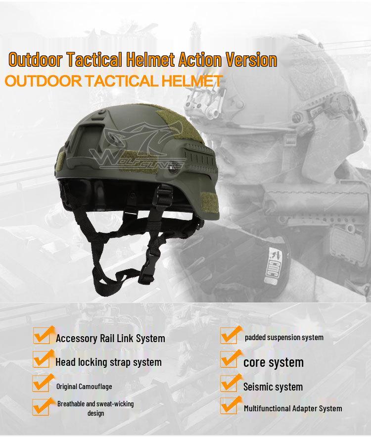 Mickey MICH 2000 Tactical Outdoor Sports Helmet