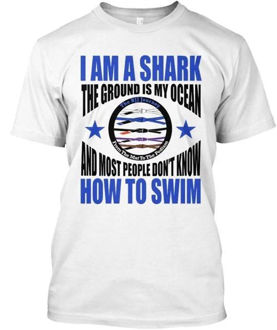 Design Shark Bjj TTshirt Made in the USA Size S to 5XL 3XL