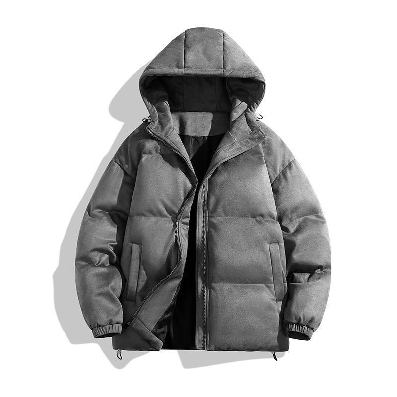 

Утепленная одежда для мальчиков, новые свободные утепленные куртки на зиму, водонепроницаемые зимние куртки, теплая и бархатная утепленная одежда для мужчин. 5XL темно-серого