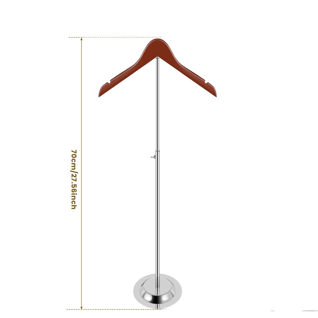Adjustable T Shirt Display for Kid Adult Flexible Shirt Rack Shoulder Portable Hanging Metal Clothes Display Stand Hanger Rack