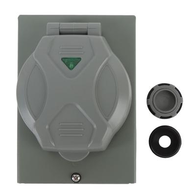 30 Amp Generator Power Inlet Box 125V 250V NEMA L1430P for Campers Trailer Motorhome Outdoor Use