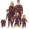 Family Matching Print Sets Pajamas Loungewear Outfits Family Matching Long Sleeve Tops+Pants Set