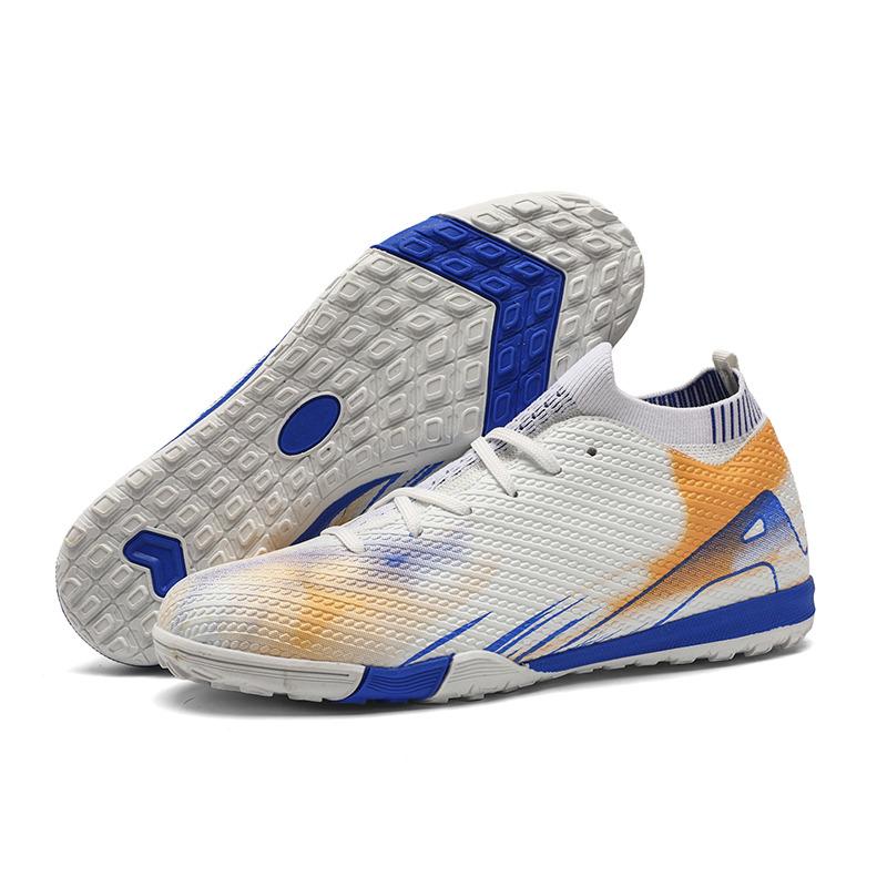 New Fashion Long Spikes Soccer Cleats for Men Women Breathable Socks Shoes Futsal Men Professional Football Sneakers Men