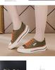 2026 Koreanischer Stil Damen Low-Top Canvas Schuhe - Einfarbige, Leichte, Flache Sohle, Trendige Laufschuhe für die Freizeit
