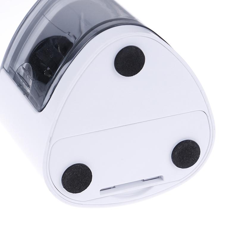 1 szt. Elektryczna dwuotworowa temperówka na baterie Automatyczna do ołówków