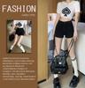 PTORGE Slim Fit Mini Solid Stylish Women's Shorts, Black, Sexy, High-Waisted, Slimming, Shorts, Color, (4 Black)
