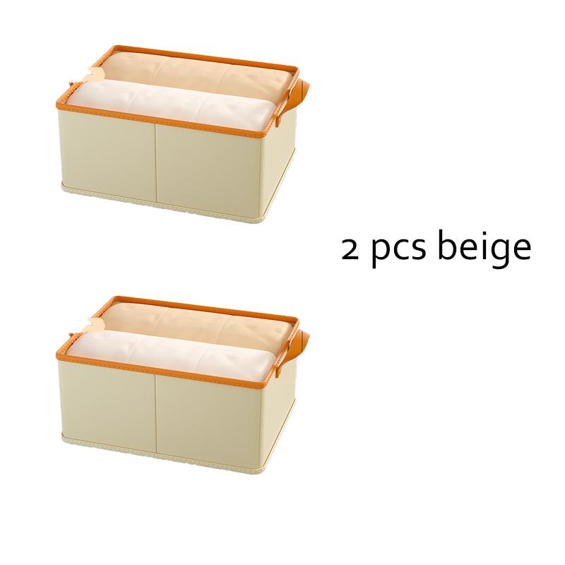 2 шт шкаф для хранения вещей утолщенный и может быть сложен вместе с домашними вещами большой емкости одежда брюки стиль ящика многослойный артефакт 9959₽