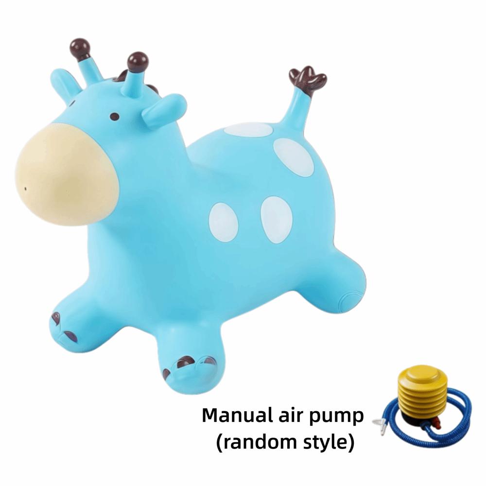 

Thickened Giraffe Bouncy Horse Inflatable Ride-on Toy Horse Kid Bouncer Hopping Toys