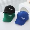 Spring And Autumn Dinosaur Bone Embroidery Hat Children'S Cap Cartoon Sun Hat Embroidery Baseball Cap