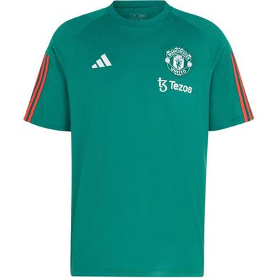 Tiro Nations Pack Tiro 23 Crew Neck Logo Badge Short Sleeve T-Shirt Men Tops Academy-Green IQ1524