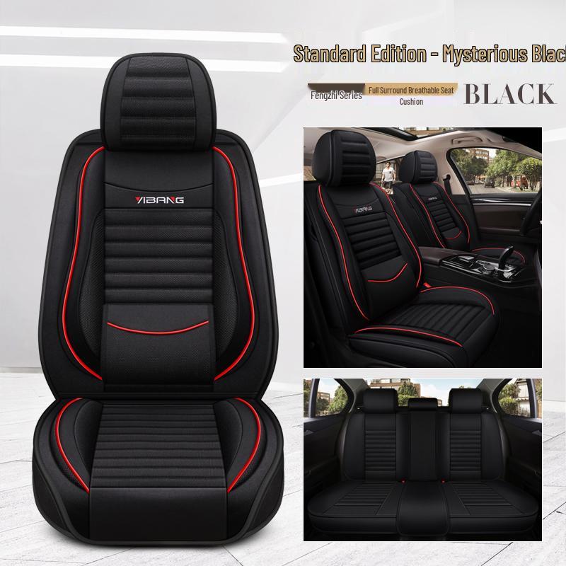 Four Seasons Full Coverage Linen Seat Covers for Geely GL, Emgrand EC7/GS, Binyue, Vision S1