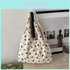 Fashionable Stylish New Canvas Tote Bag With Large Capacity For Daily Use In Black White Pink Or Brown