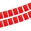 Small Five-Star Red Flag Banner for National Day Decoration