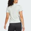 Adidas Airchill Hiit Training Short Sleeve T-Shirt Women Tops Linen-Green IX0632