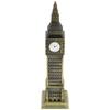 England Architecture Metal Sculpture Classic Stylized Ornament Home Decoration Desktop Decor Alloy Building Sculpture Vintage