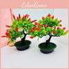 Pine The Greeting Guests Orange Simulated Fruit Potted Office Decoration Desk