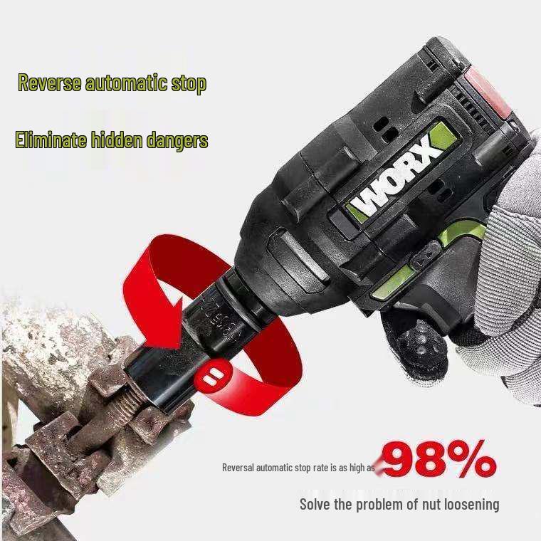 Weike WU279 Brushless Electric Scaffolder Impact Wrench with Rechargeable Lithium Battery