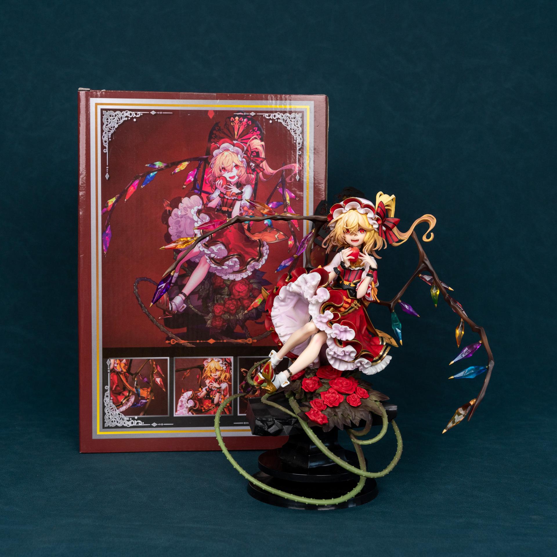 

Фигурка Фландр Скарлет из проекта Touhou Особняки Красной Магии Прекрасная Дева Модель Аниме Персонажа Украшение для ПК Корпуса Изысканный Подарок