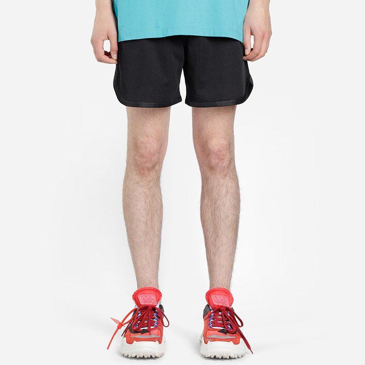 OFF WHITE Wavy Line Mesh Shorts OMCI005R201010041001