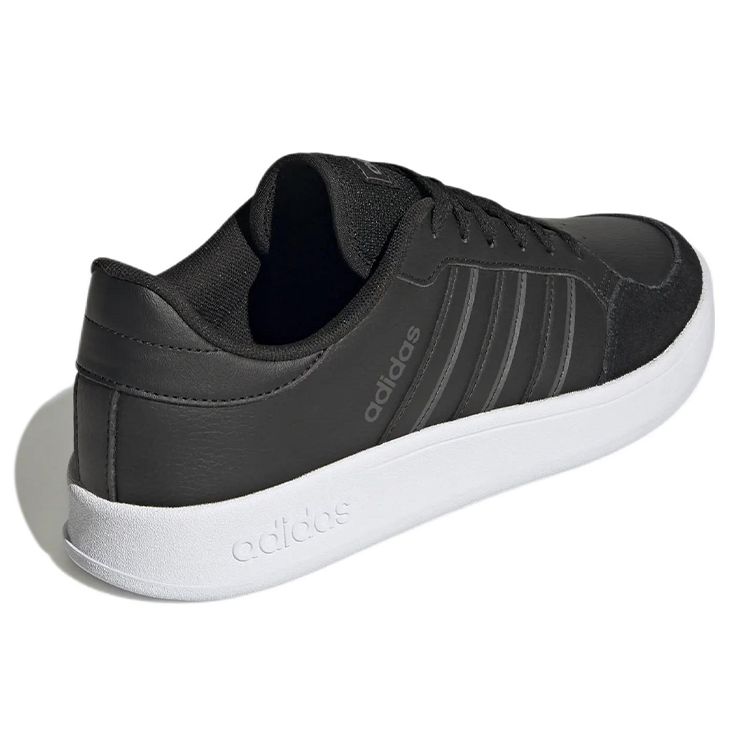 adidas Neo Breaknet Comfortable Durable Low-Top Skate Shoes Men Sneakers Black White GX4198