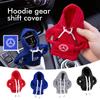 Car Logo Gear Shift Knob Cover Hoodie Manual Gear Sweatshirt Decoration For Benz AMG CLA CLS C180 C200 W204 W205 Exclusive A C E