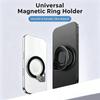 Adjustable Dual Magnetic Phone Holder Foldable Magnetic Stand Desktop Stand  for Laptop Attachment