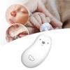 Electric Baby Nail Grinder Safe USB Charging with 6 Grinding Head Baby Nail File for Home Baby Fingernail Care White