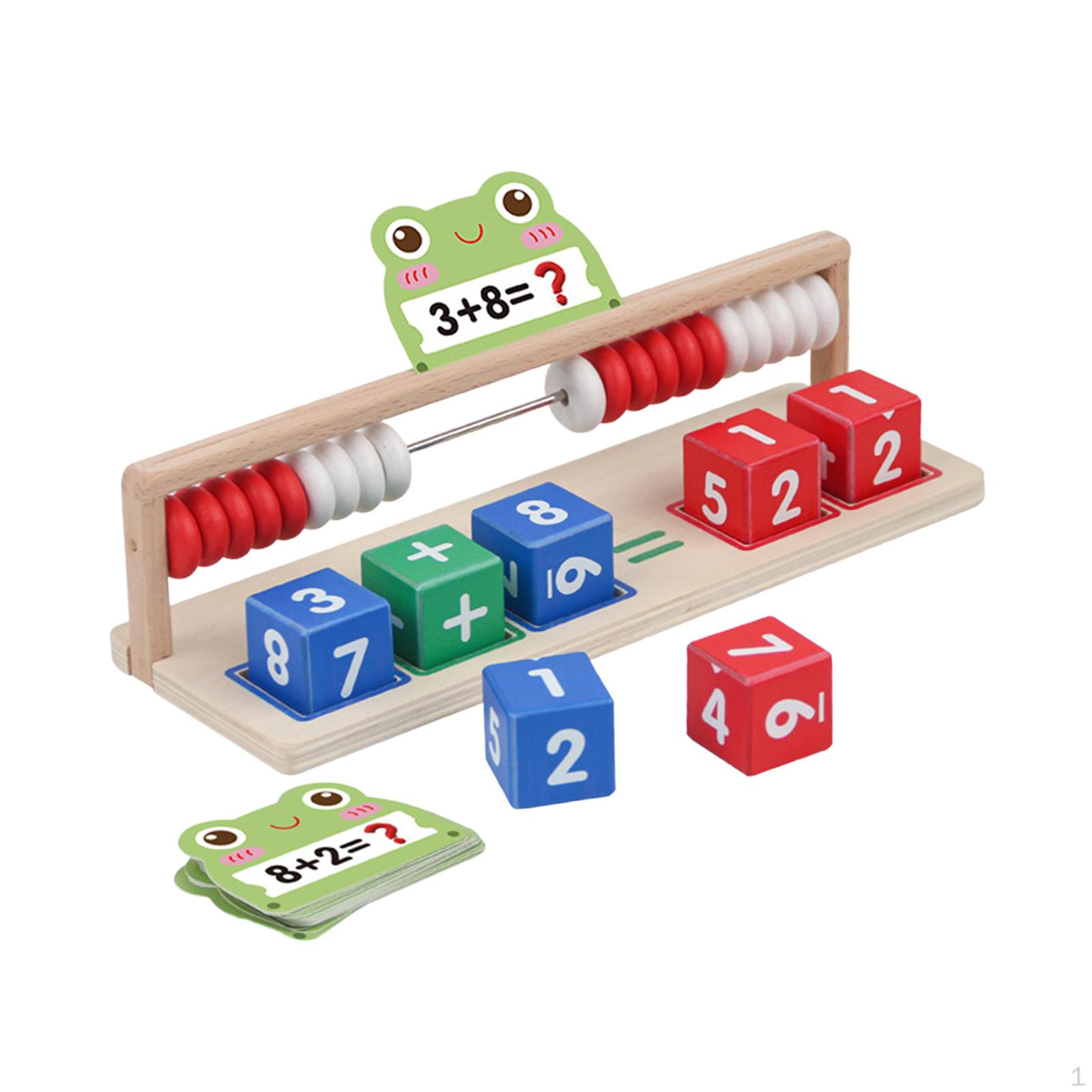 

Wooden Kids Abacus Math Counting Frame,Development,Childhood Education,Counting Toy Game