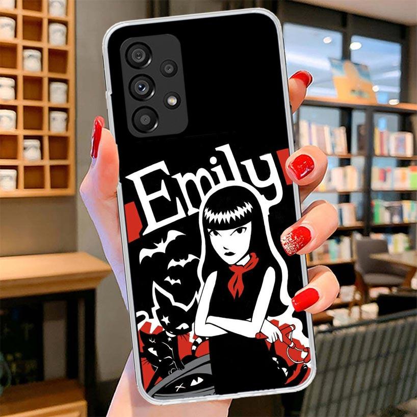 Comics Emily The Strange Phone Case For Samsung Galaxy A17 A37 A57 A16 A26 A36 A56 A15 A25 A35 A55 A14 A24 A34 A54 A13 A23 A33 A