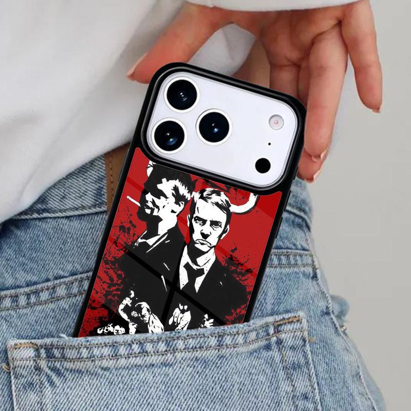 

Потрясающие чехлы для телефона с постерами Бойцовского клуба для iPhone 16e 15 14 13 12 17 Pro Max Plus Air 17pro Чехол Coque iPhone Air