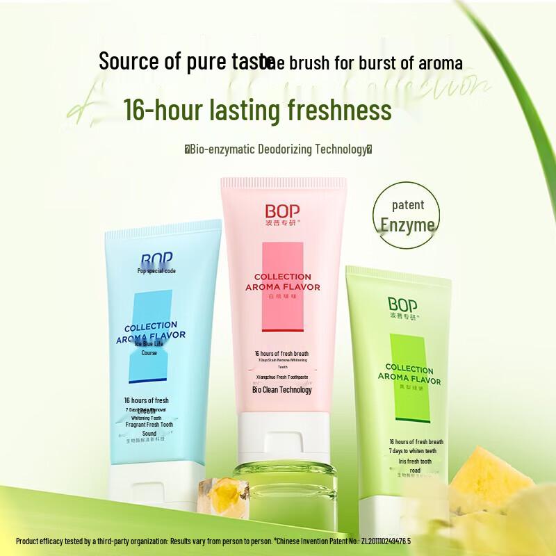 bop Scented Fresh Toothpaste Triple Pack
