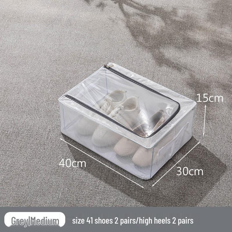 Bestseller Multifunktionale Transparente Stoffaufbewahrungsbox für Schuhe und Unterwäsche