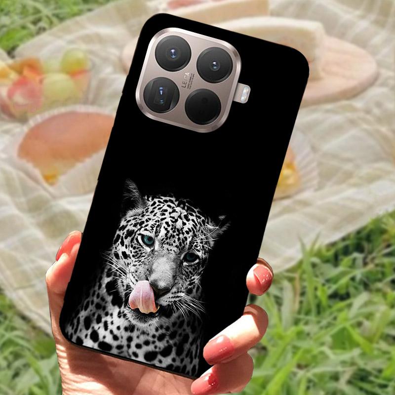 For Xiaomi 15T Pro 15TPro Case Fashion Cool Lion Cover For Xiaomi Mi 15 T Pro Shockproof Funda Soft TPU Silicone Phone Casing