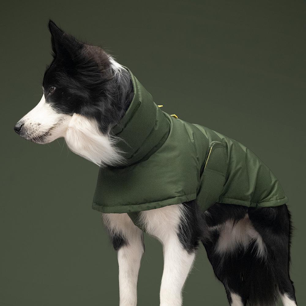 Outdoor Warm Cotton Pet Jacket for Dogs & Cats - Autumn/Winter Mountaineering Suit