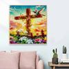 New Arrival 5D DIY Full Circle Diamond Painting "Cross" Embroidery Cross Stitch Home Decor Gift