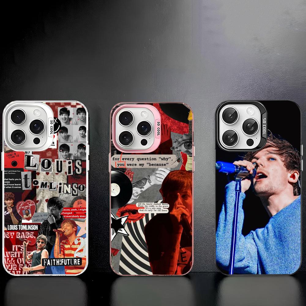 L-Louis Singer T-Tomlinson Phone Case For IPhone 16 15 14 13 12 11 Pro Max X XR XSMAX 8 7 Plus Matte Shockproof Back Cover
