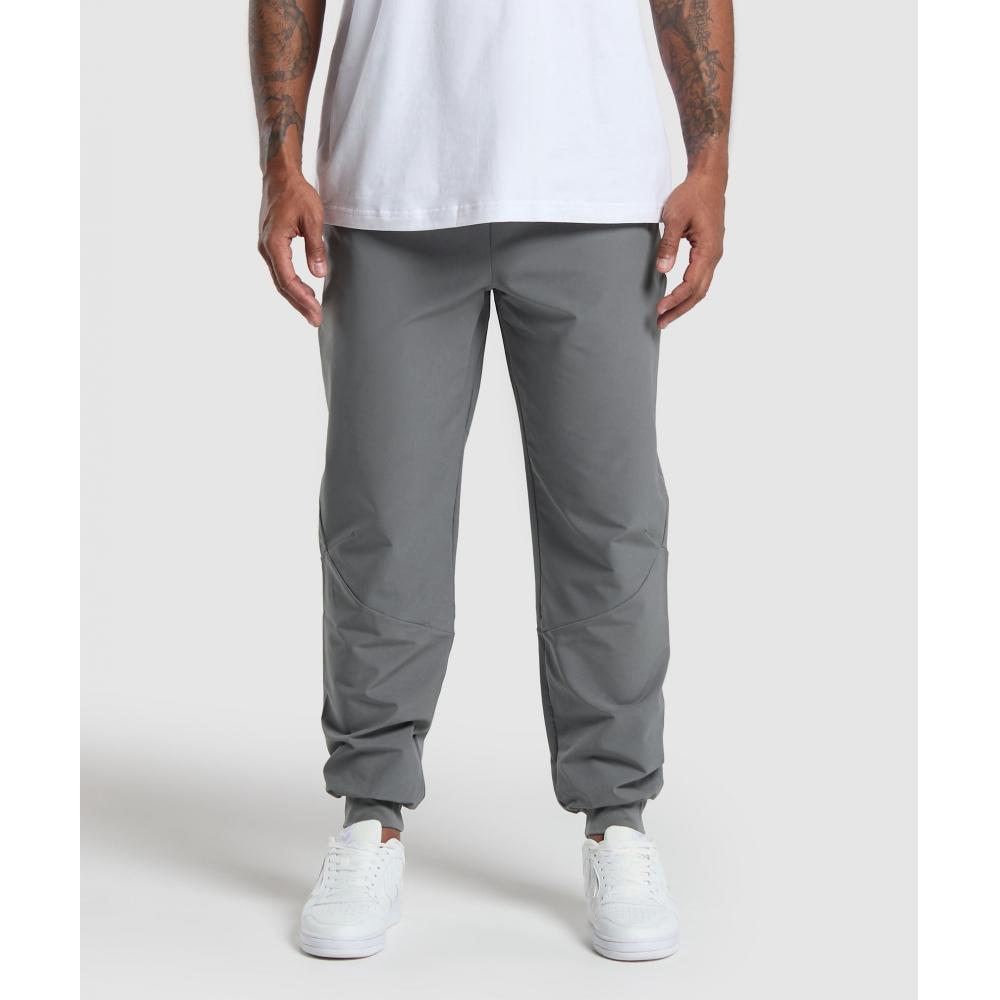

GYMSHARK Ease Тканые джоггеры Pitch Grey A5A4R GB7Q XS