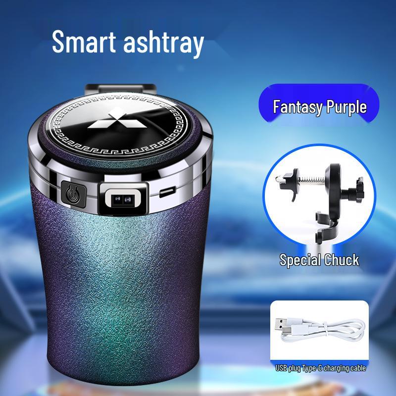 Fits Mitsubishi ASX, Outlander, Eclipse Cross, Atulco, Pajero, and Lancer EX smart car ashtrays.