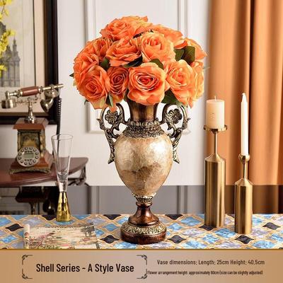 Assiettes et Vases Décoratifs en Coquillage de Naijiang