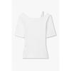 VOV CuTouT DeTail Ribbed T shirT 7156240002