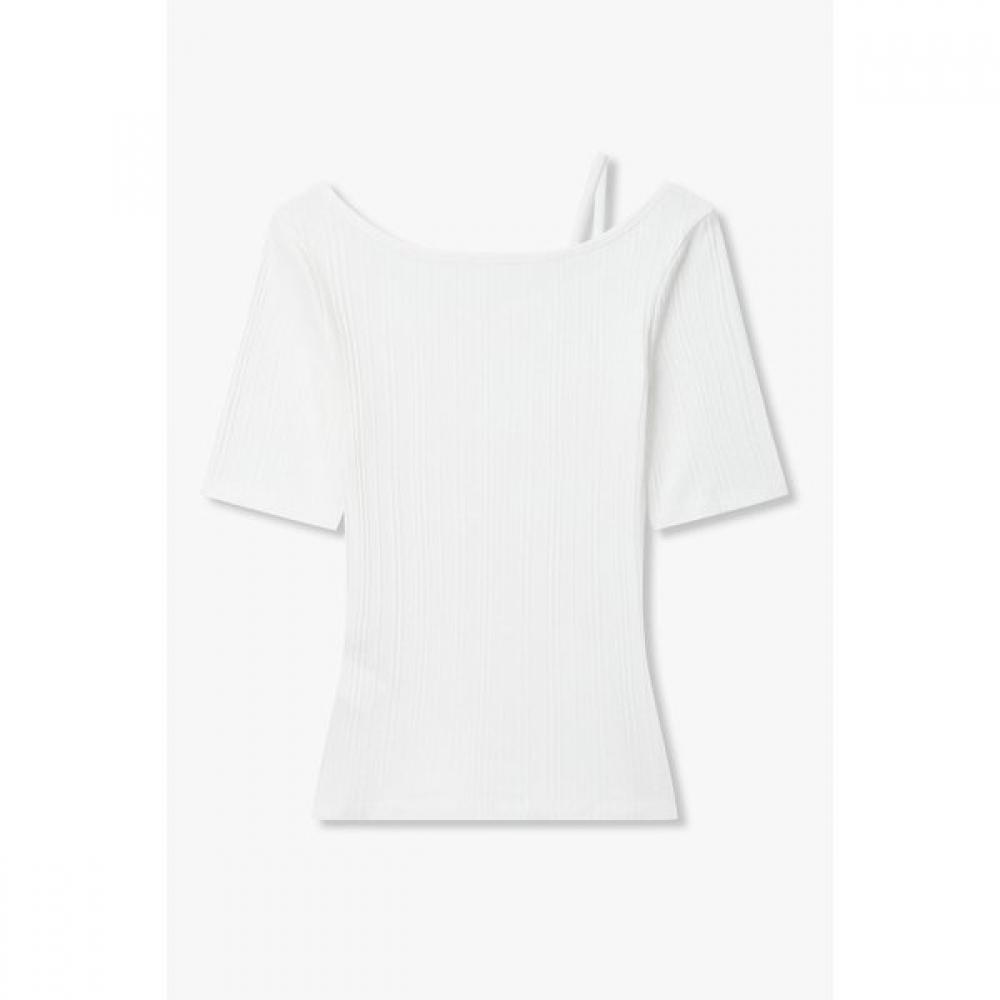 VOV CuTouT DeTail Ribbed T shirT 7156240002
