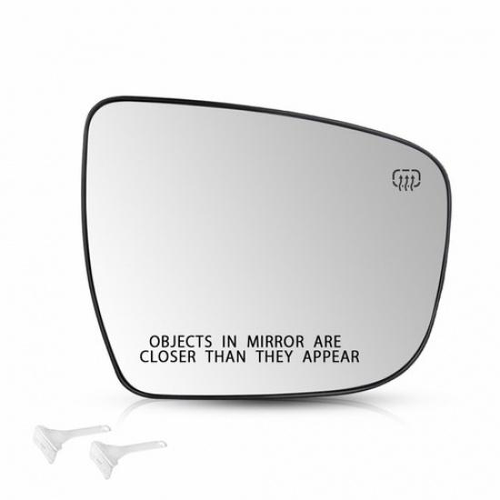 2014-2020 Nissan Rogue Right Passenger Side Mirror Glass For Right Passenger Side | Power Heated | Aftermarket Branded | 1 Year Manufacturer Warranty