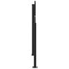 Retractable Side Awning Black 100 x 1000 cm