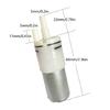12V 370 Elektrische Miniatur-Membran-Vakuum-Luftpumpe Geräuscharm Booster Ersatz für Trinkgeräte Schönheitsgerät