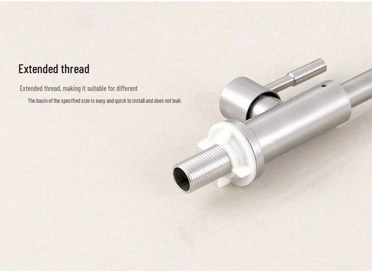 304 Stainless Steel Universal Rotating Faucet for Sink or Basin