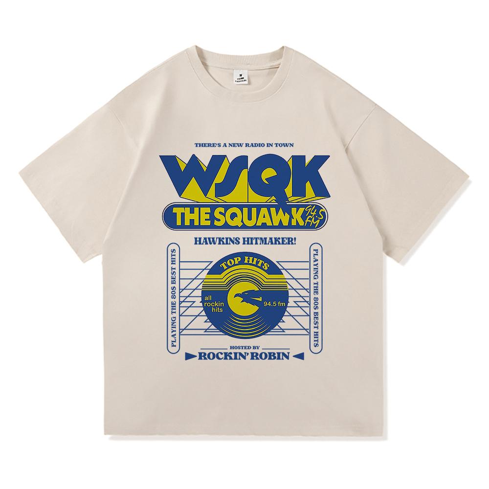 

WSQK The Squawk 945 FM Tshirts Beam Me Up Tshirts Place Sucks Graphic Print Tshirt Cotton Short Sleeve Male Classic Breathable S